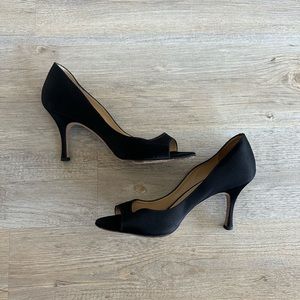 Alexandra Neel, Italian designer peep-toe heels. Great condition!